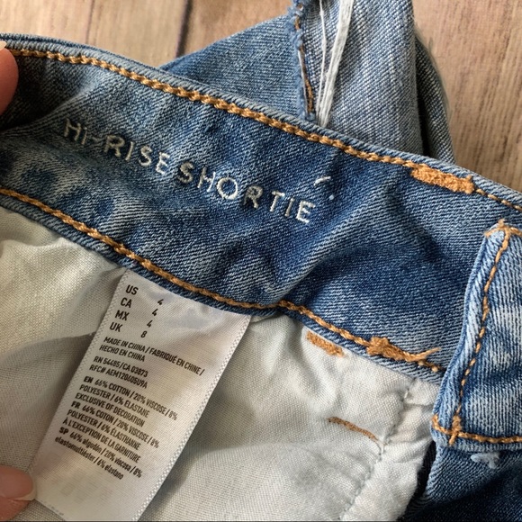 AE high rise shortie festival shorts - Picture 4 of 7